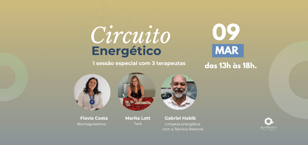 Circuito Energético AuraQuanta Copacabana Rio de Janeiro